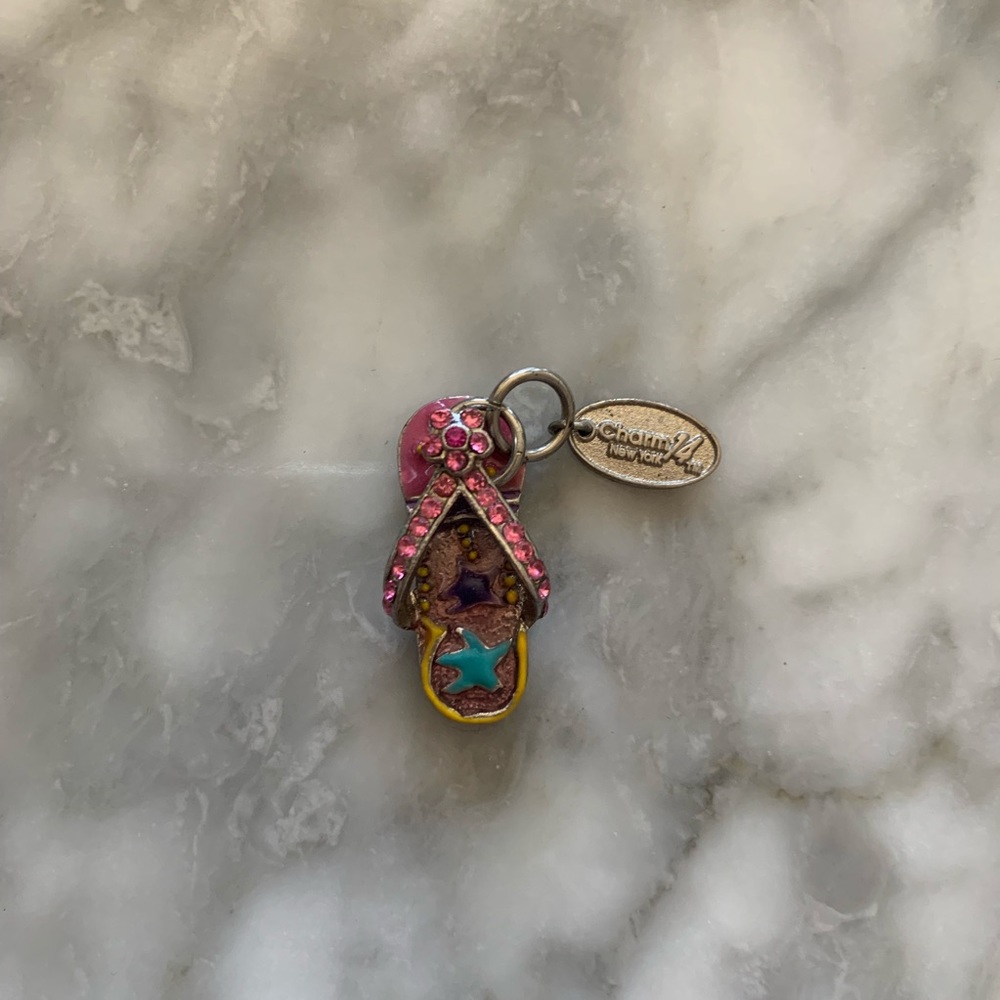 Flip Flop Necklace Charm
